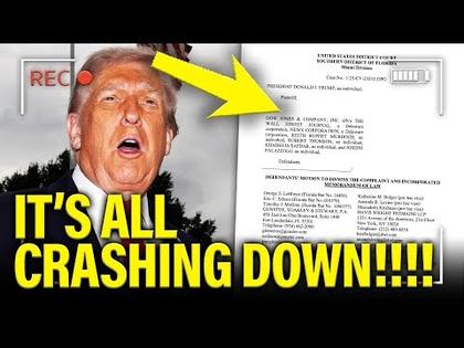 Trump’s ENTIRE DEFENSE on Epstein FALLS APART in COURT DISMISSAL