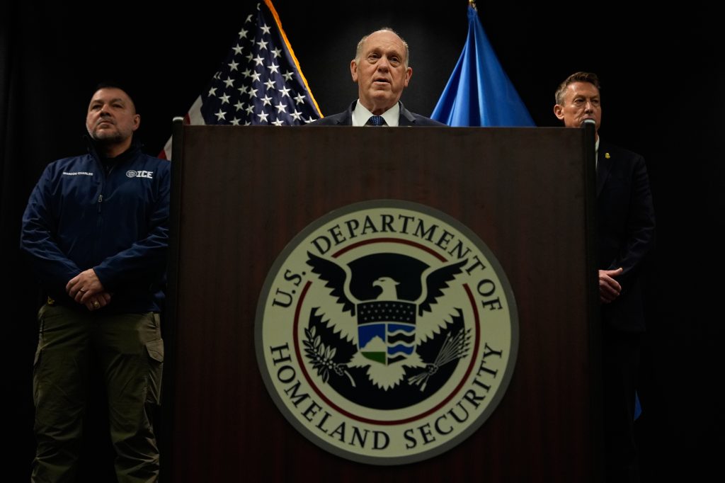 Trump’s border czar suggests a possible drawdown in Minnesota
