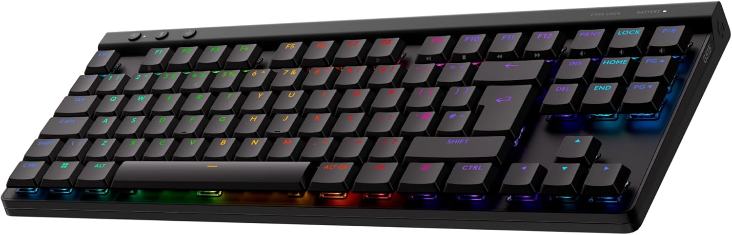 Logitech G G515 LIGHTSPEED TKL Low Profile Wireless Gaming Keyboard