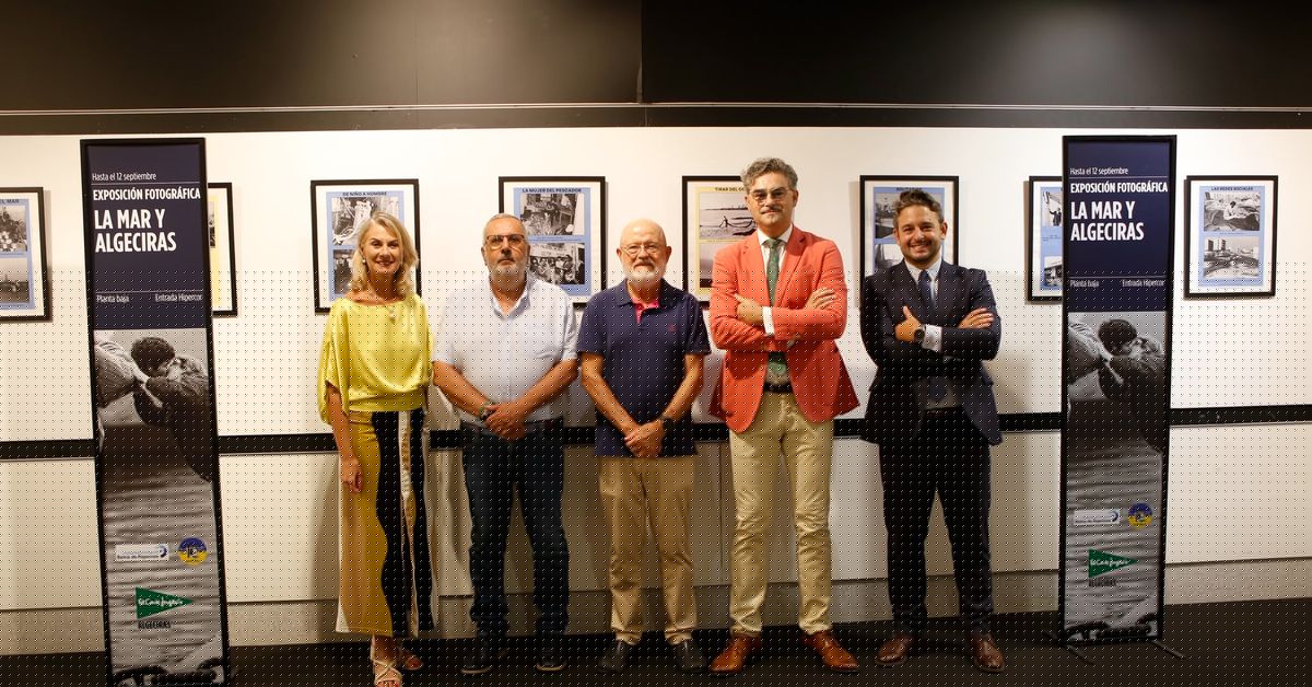 El Corte Ingles de Algeciras acoge la exposición fotográfica 'La mar y Algeciras'