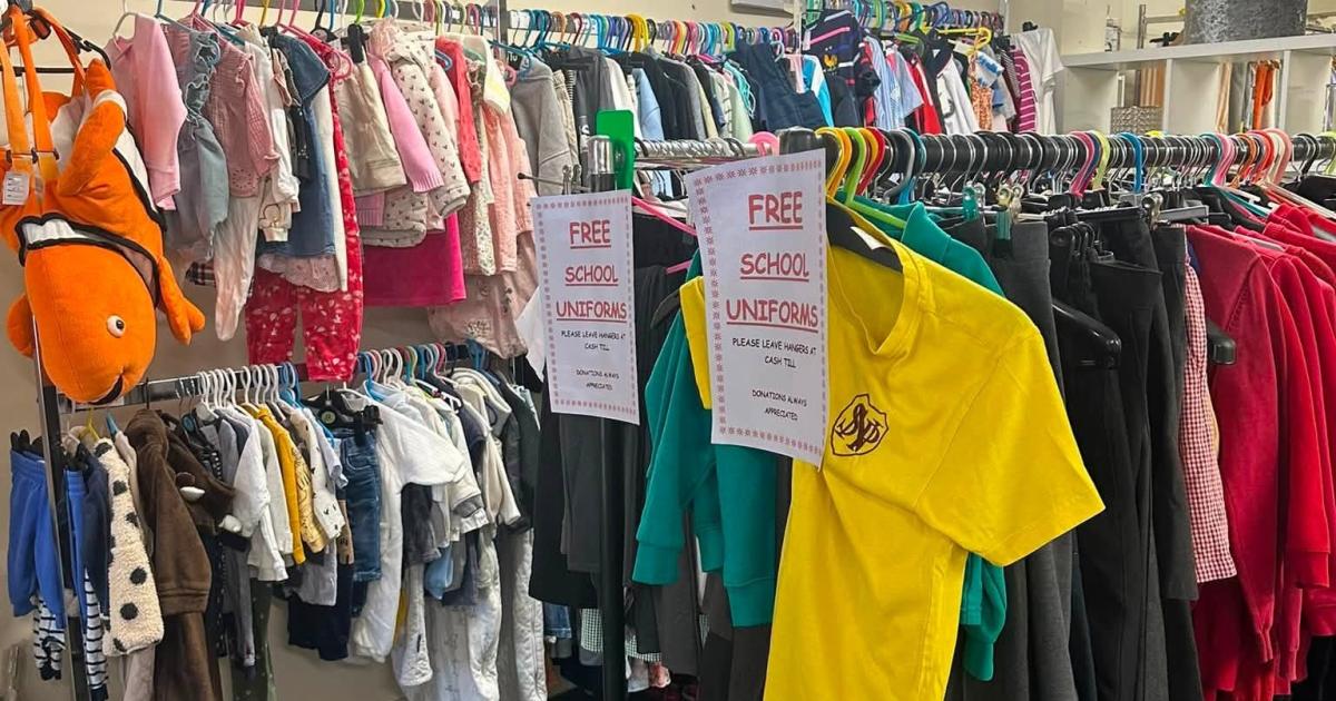 Charity shop offers free school uniforms to families