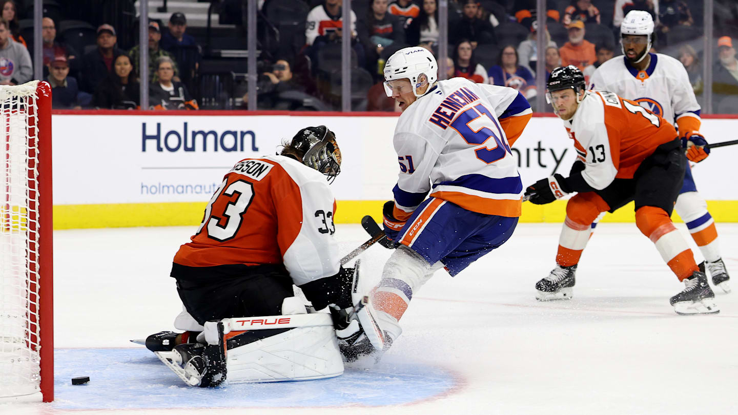 Emil Heineman primed to make the most of his opportunity with the NY Islanders