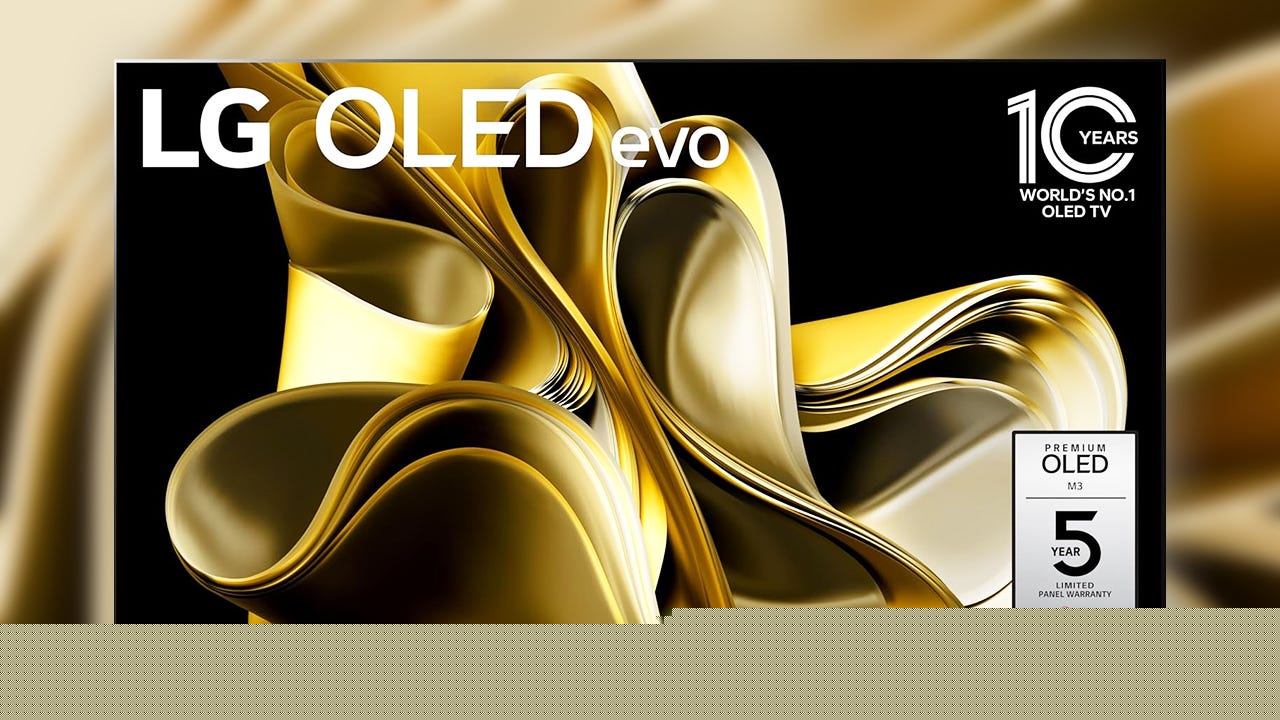 Save $3,400 Off the 77" LG Evo M-Series 4K OLED TV With Wireless Connectivity