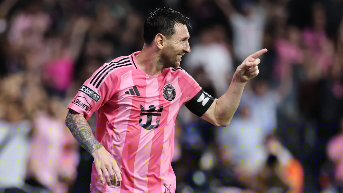Lionel Messi scores first goals since World Cup as Inter Miami beats San Luis