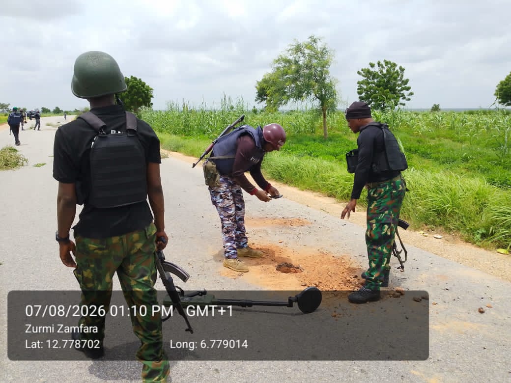 Troops Nab Suspected Terrorists’ Logistics Supplier, Defuse IED in Zamfara