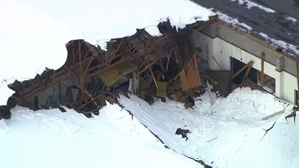 No injuries reported after roof partially collapses at Catonsville furniture store