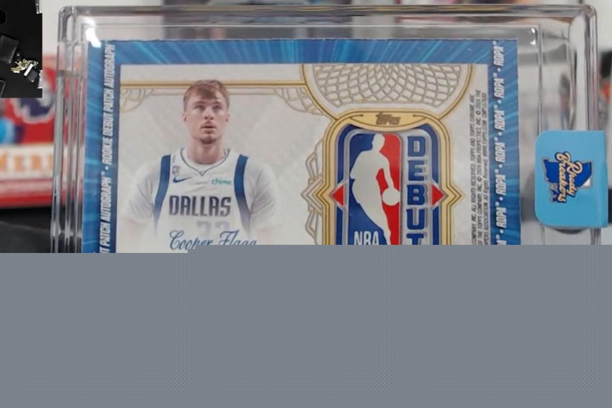 Cooper Flagg’s One-of-One Rookie Card Found in Rhode Island
