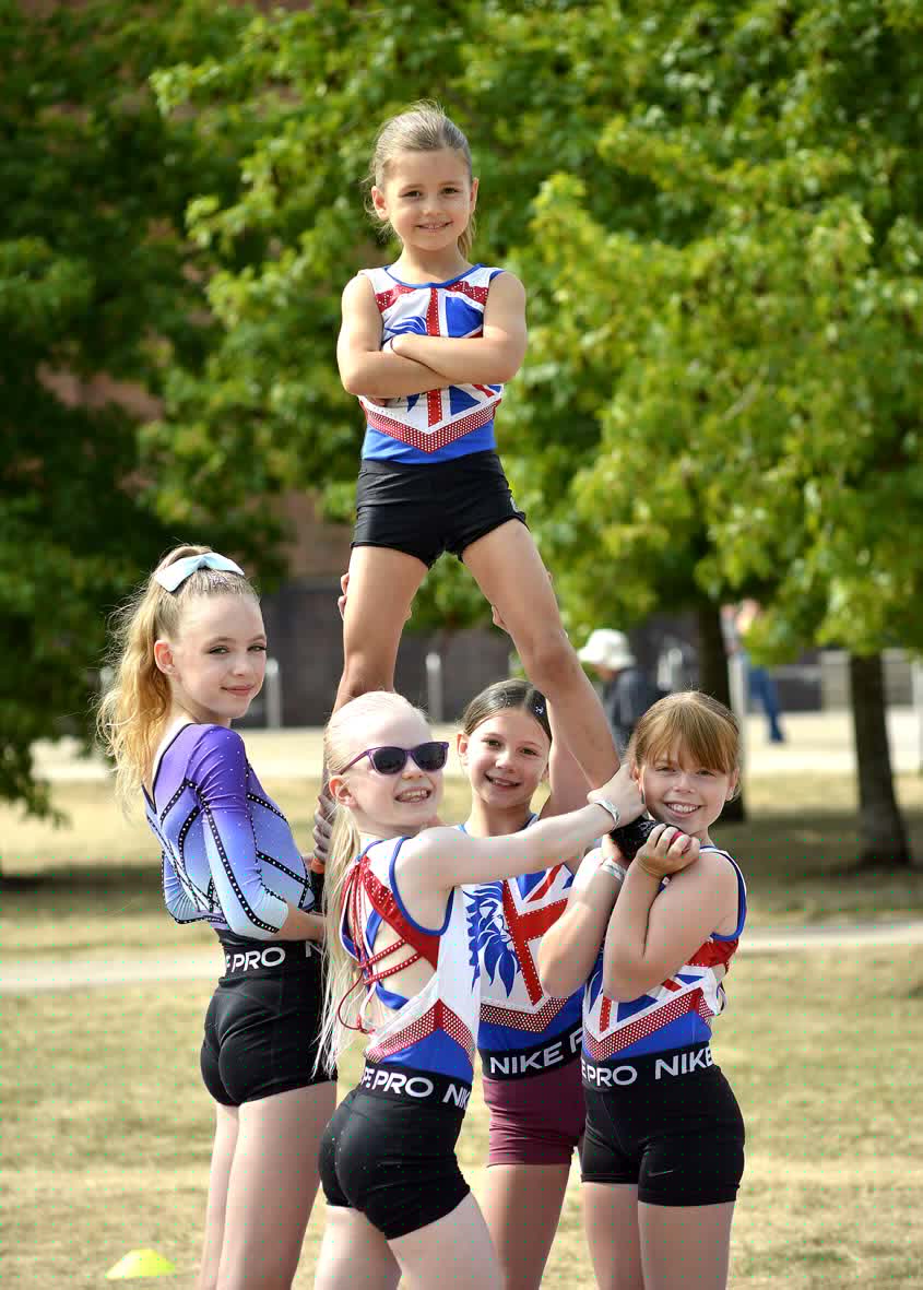 Gymnastic feats at Stratford Summer Festival