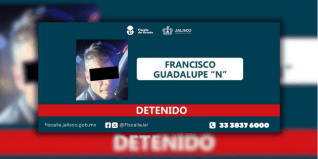 Detienen a sujeto señalado por más de 25 robos a gasolineras y farmacias