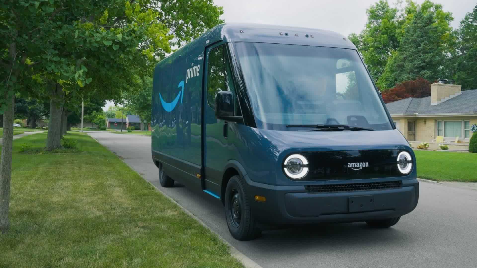 Amazon Added 10,000 Rivian Electric Vans In Just Six Months