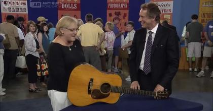 'Antiques Roadshow' guest struggled to speak after hearing the value of her father-in-law's guitar