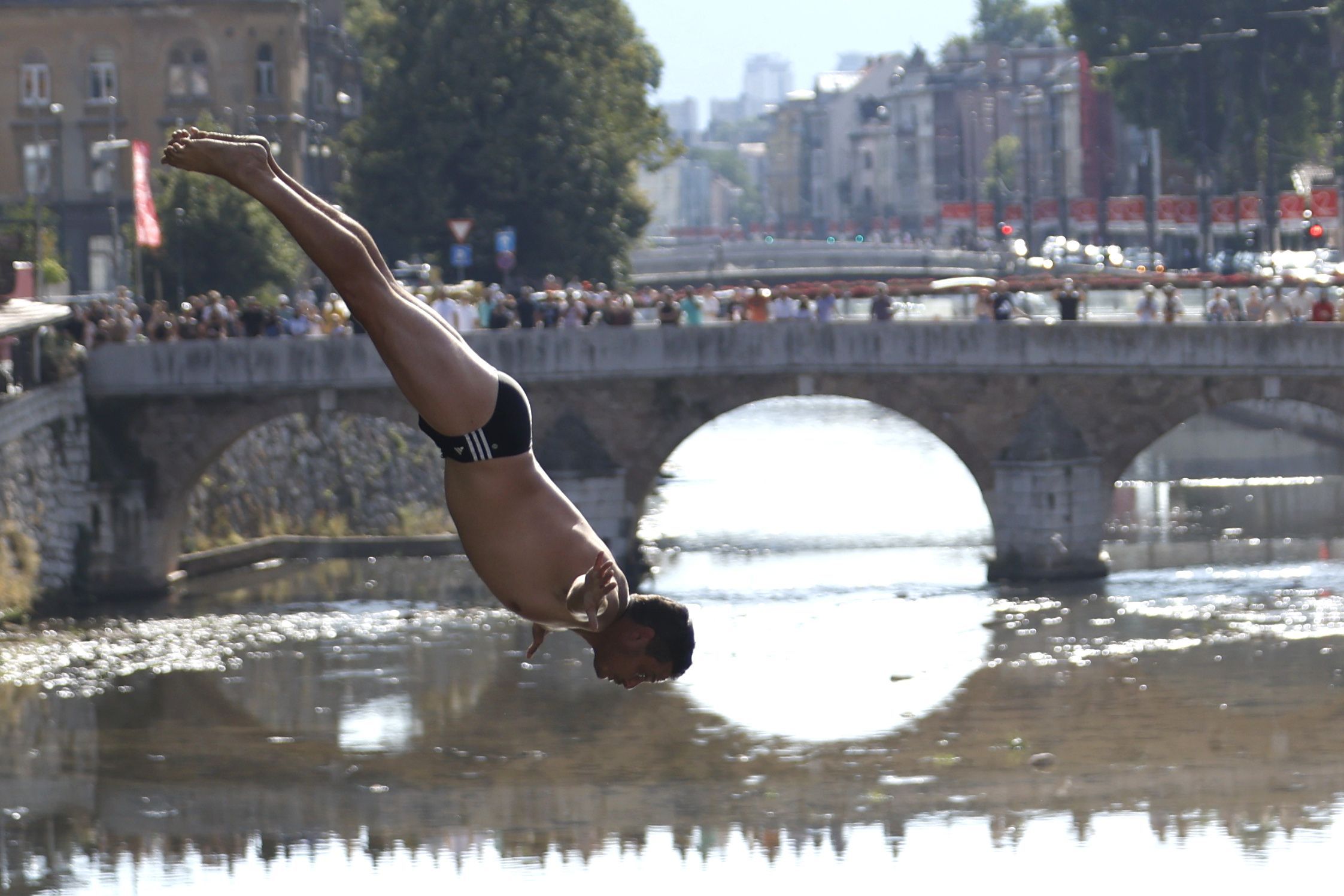 Bentbaša Cliff Diving 2026 held in Sarajevo