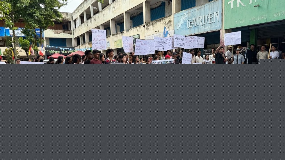 Dimapur citizens join call for justice, protest exam paper leak