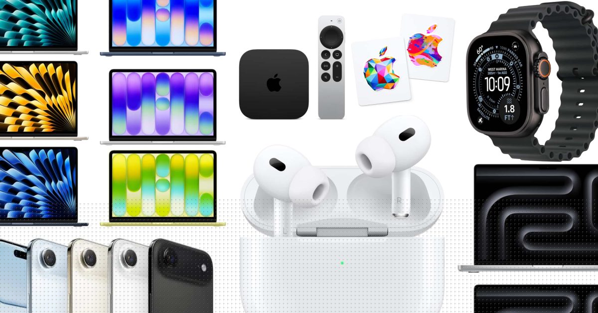 Apple weekend deals: AirPods Pro 3 25% off, MacBook Neo, Apple gift cards, iPhone Air, Apple TV, more