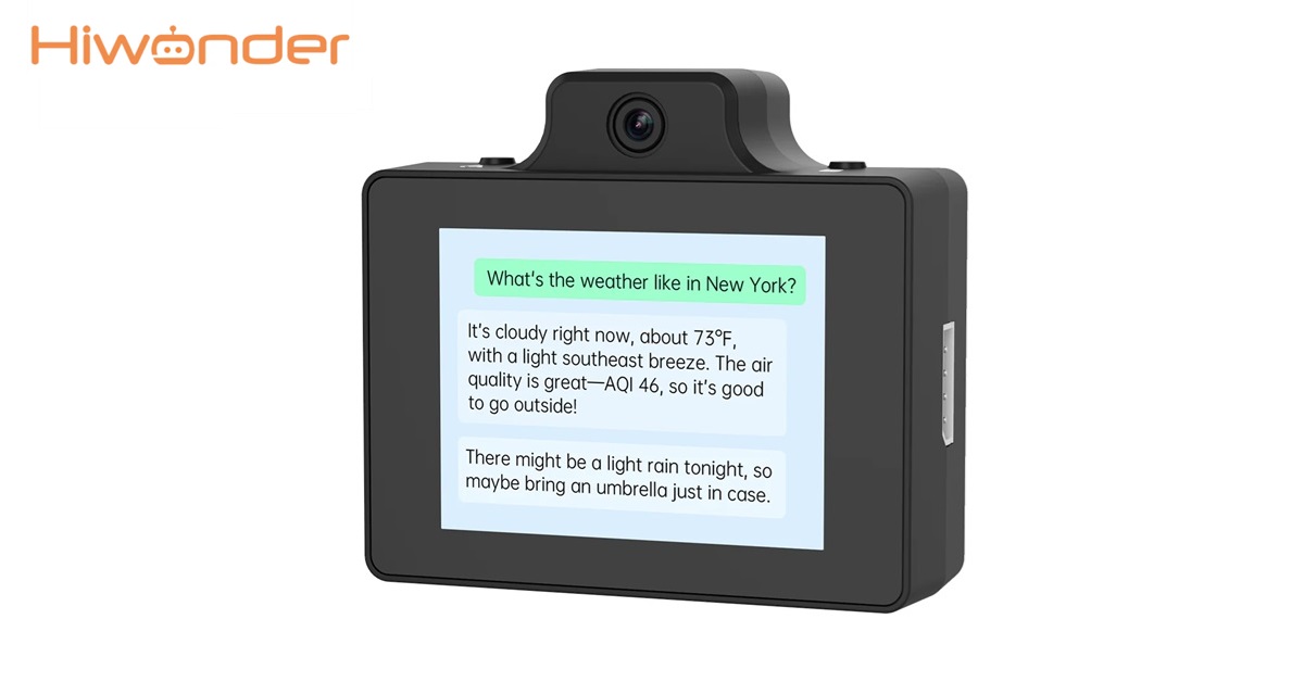 HiWonder WonderLLM: ESP32-S3 AI Vision & Chatbot Module with 2MP Camera