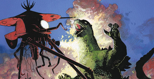 Comic Book Preview – Godzilla’s Monsterpiece Theatre Presents: Roar of the Worlds #1