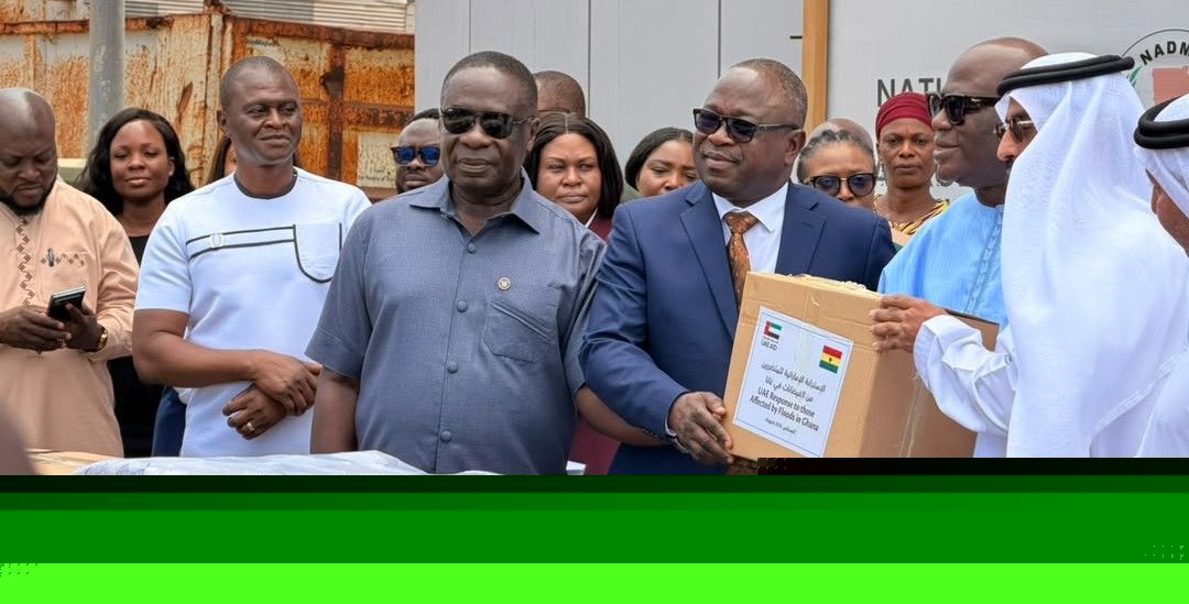 UAE presents relief items worth US$1m to support Ghana's flood relief efforts