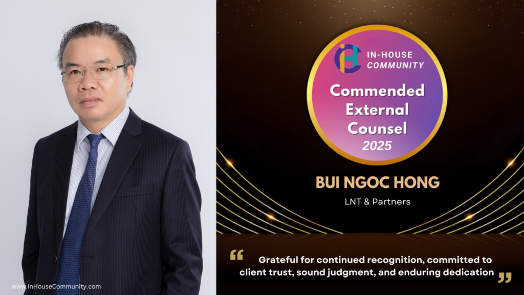 Vietnam – In-House Community’s Counsel Of The Year Awards 2025.