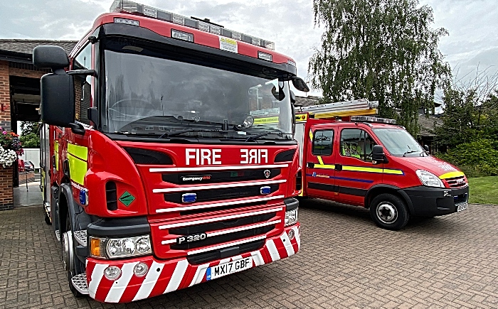 Arson attack on motorbike sparks field fire in Nantwich