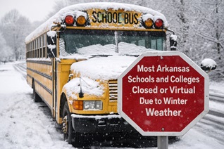 Multiple Arkansas Schools and Colleges Announce Closures as Hazardous Winter Conditions Continue