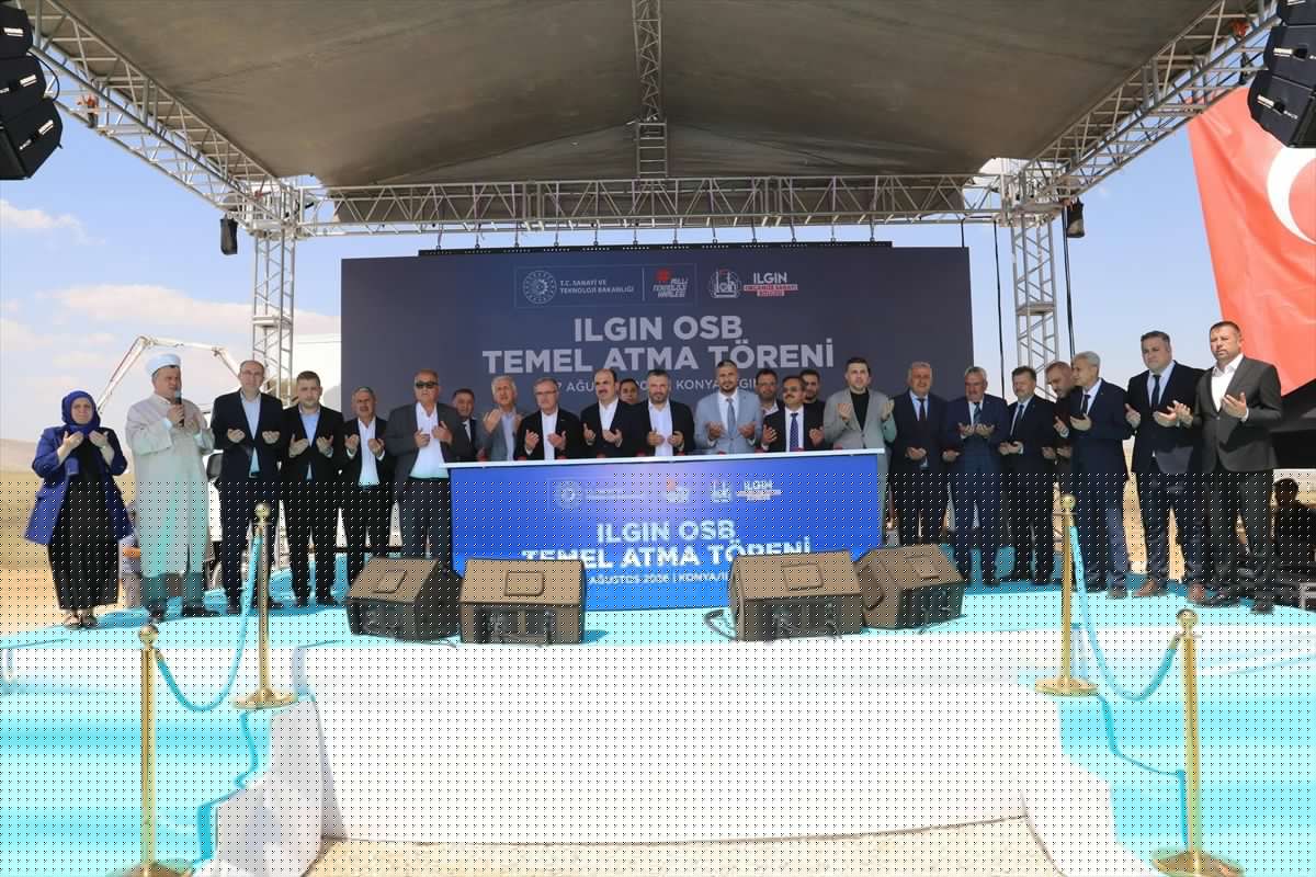 Ilgın OSB Altyapı Temeli Atıldı