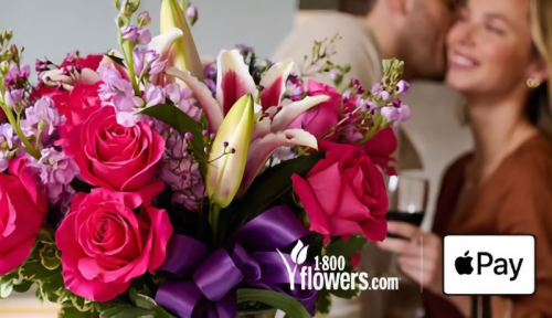 New Apple Pay Promo Offers Lovers a Discount on Valentine’s Day Flowers