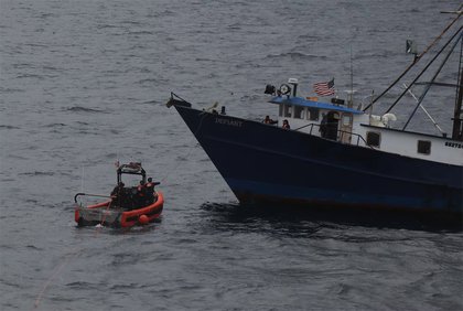 Coast Guard Crews from Two States Rescue Disabled Vessel Off Oregon Coast