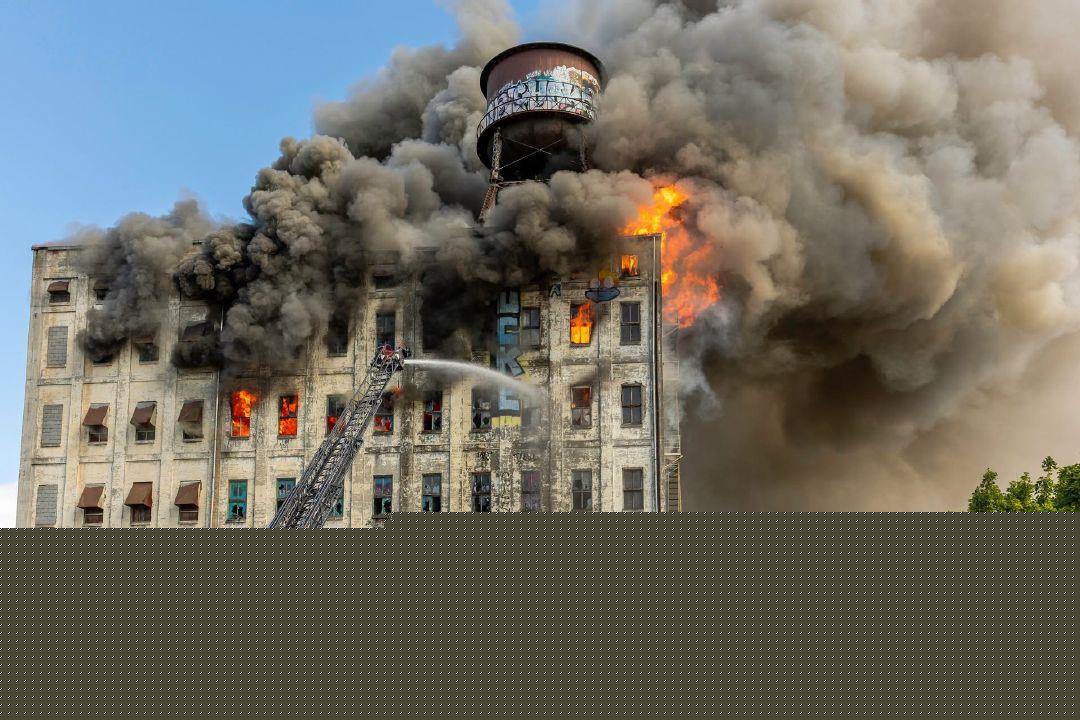 What could happen if the Centennial Mills warehouse collapses?
