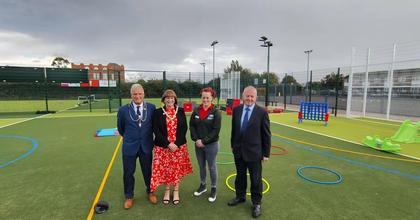 'Simply amazing' New sports pitches officially opened in East Marsh