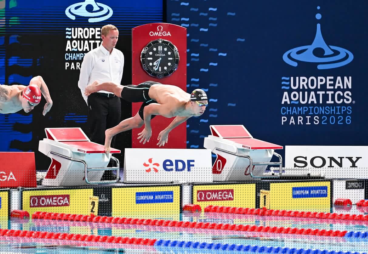 Europos plaukimo čempionatas: lietuvių pasirodymai trečiadienio varžybose