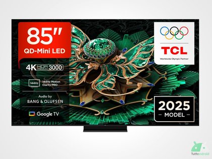 Cinema 4K a casa tua: Google TV TCL 85″ Mini-LED con HDR 3000 al prezzo più basso di sempre