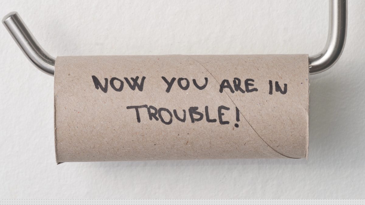 Truck Hauling a Porta-Potty Was Pulled Over for “Ejecting” Toilet Paper [PIC]