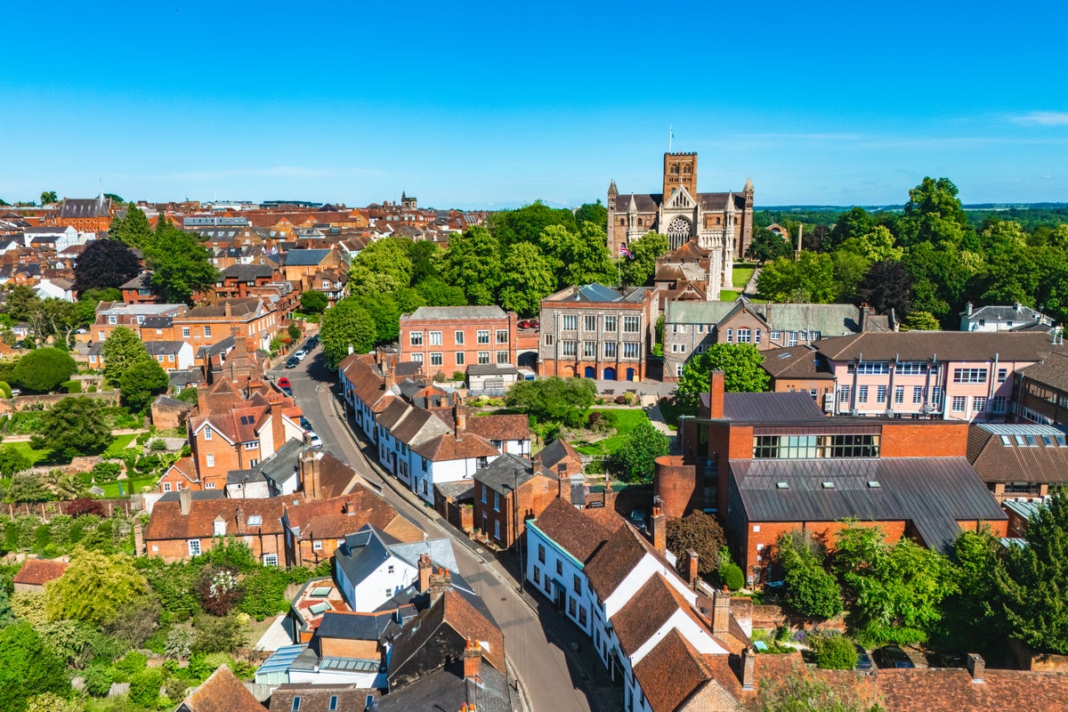 The town named best place to live in England and Wales