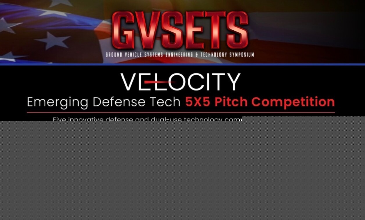Defense technology startups sought for $30,000 pitch competition at GVSETS