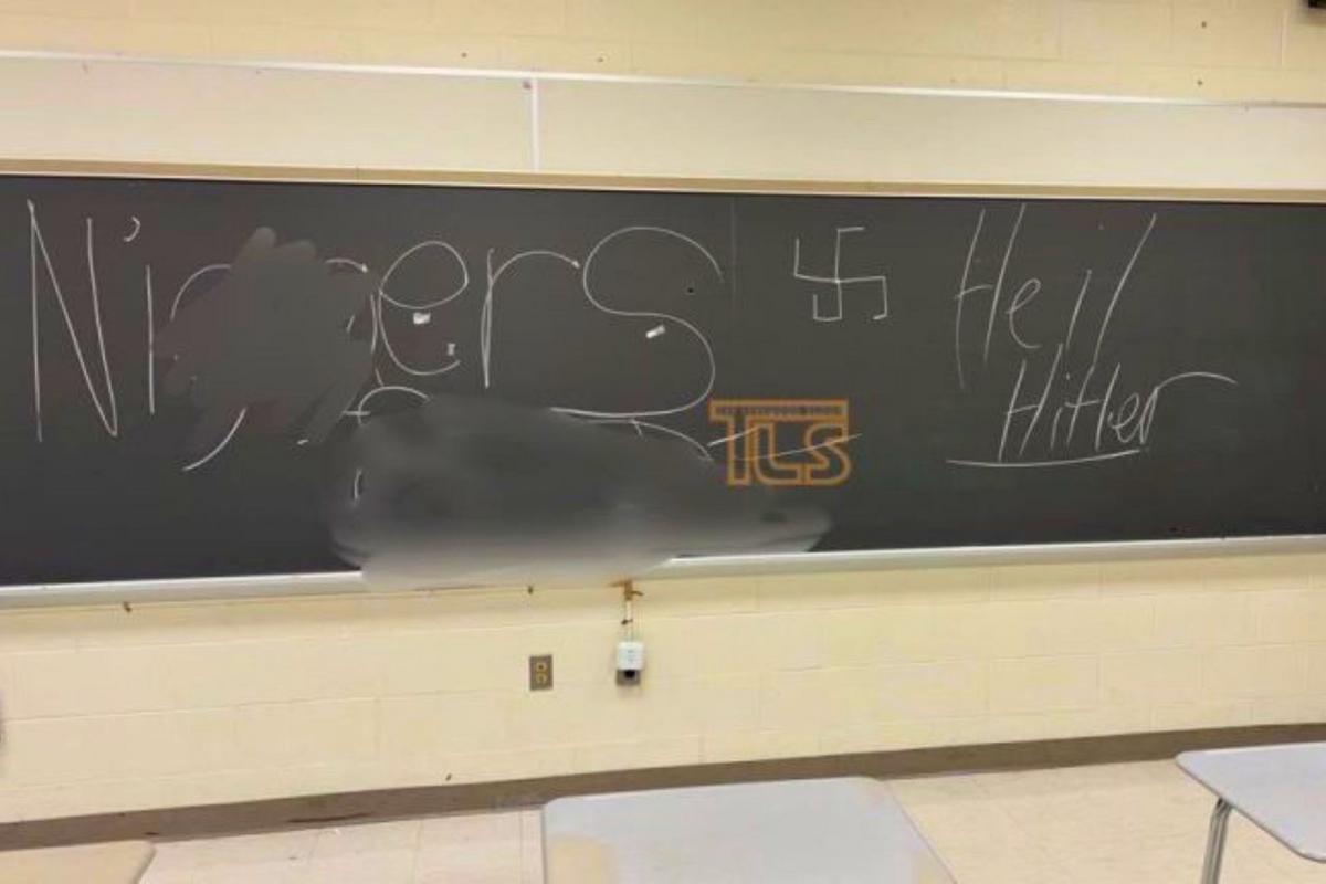 Swastika, racist graffiti found inside former Jackson school