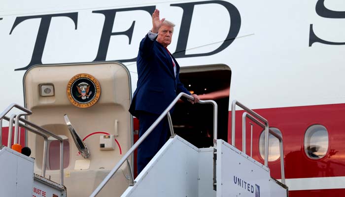 Trump Claims His Plane Encountered ‘Greater Risk’ During Secret Flight Change