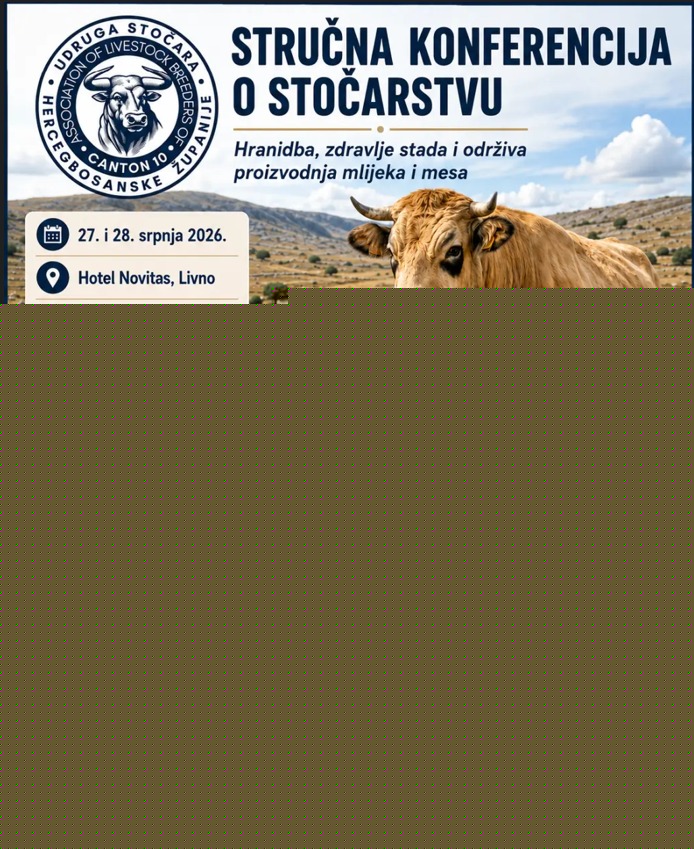 Dvodnevna konferencija u Livnu okupila stručnjake iz područja stočarstva