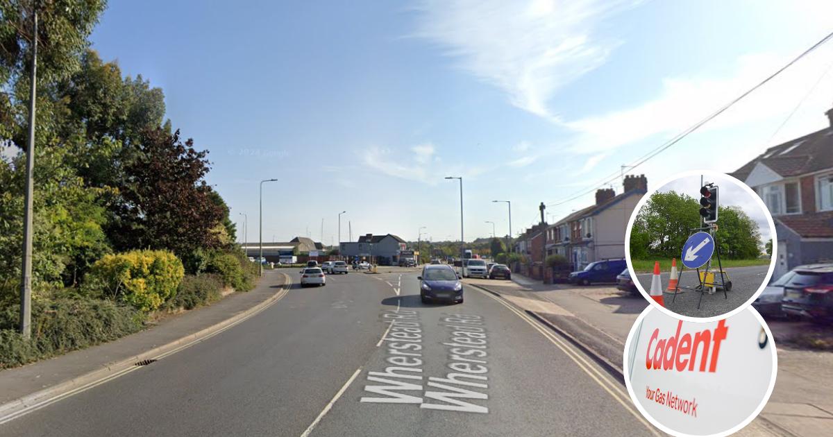 Temporary traffic lights on key route causing chaos in Ipswich