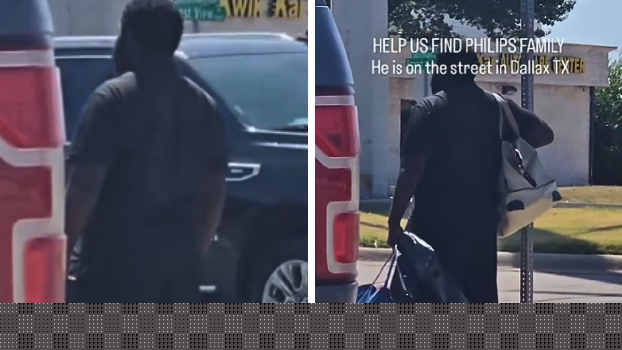 A Nigerian Man Named Philip Elobeke Was Found Apparently Homeless on the Streets of Dallas — the Video Is Spreading on X as People Try to Find His Family