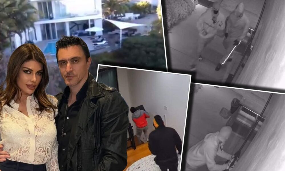 Casa lui Dragoș Săvulescu situată într-o zonă exclusivistă din Los Angeles a fost spartă! Imagini de pe camerele de supraveghere