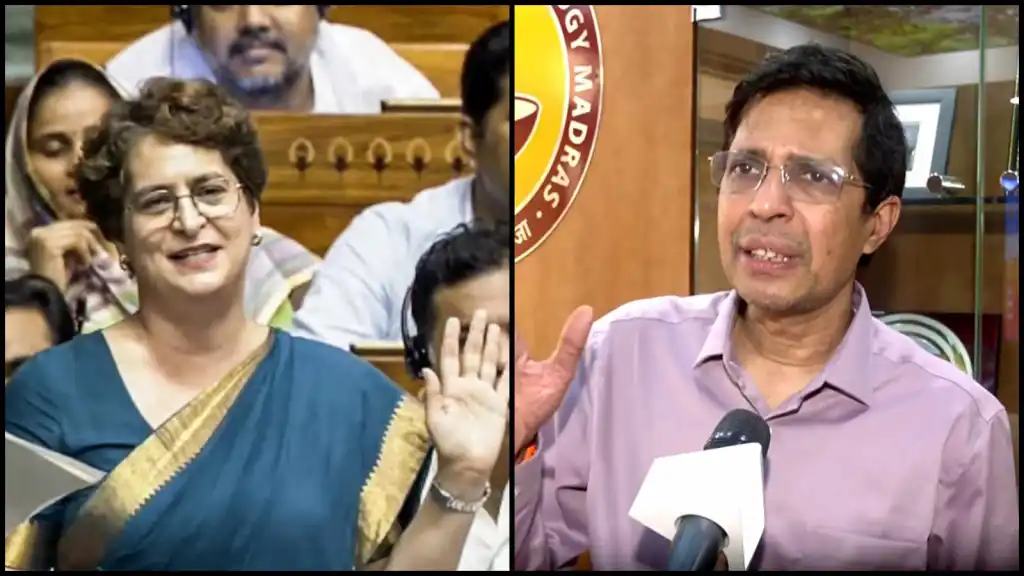 215 Academicians Slam Priyanka Gandhi Over Her ‘Gau Mutra Expert’ Jab At IIT Madras Director