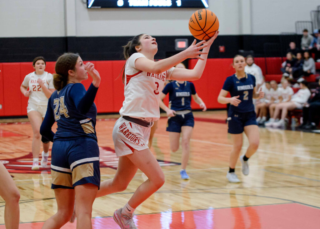 Warriors open new digs with blowout win