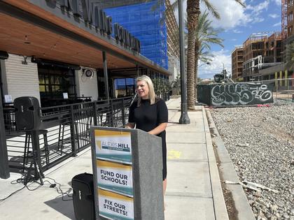 Hill promises tax reform, end to ‘billionaire giveaways’ in gubernatorial campaign announcement