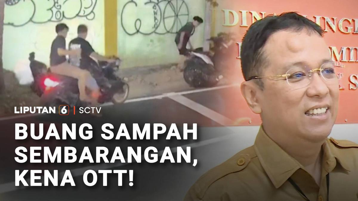 Buang Sampah Sembarangan, Kena OTT!
