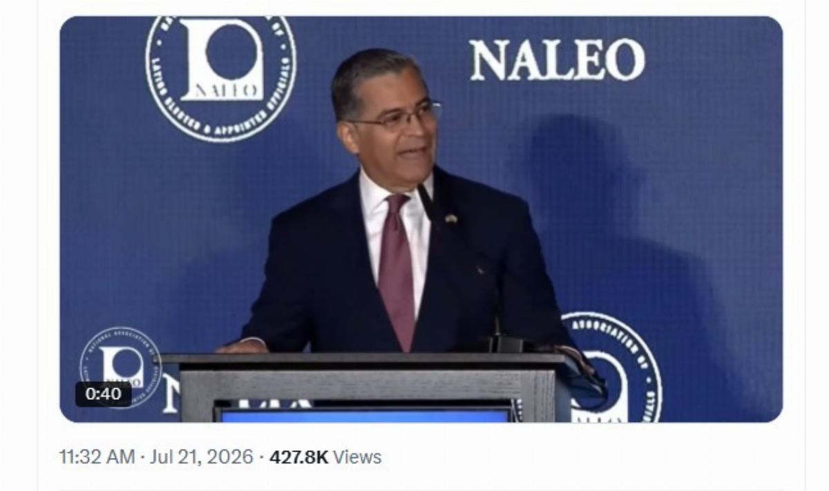 Gross: California Dem governor hopeful Xavier Becerra advises visitors to eat tacos from illegal, unsanitary food carts
