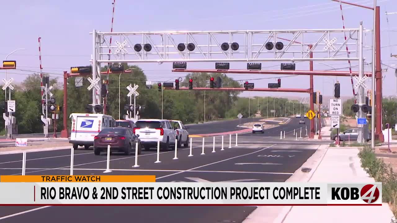 Drivers can now use an improved Rio Bravo Boulevard