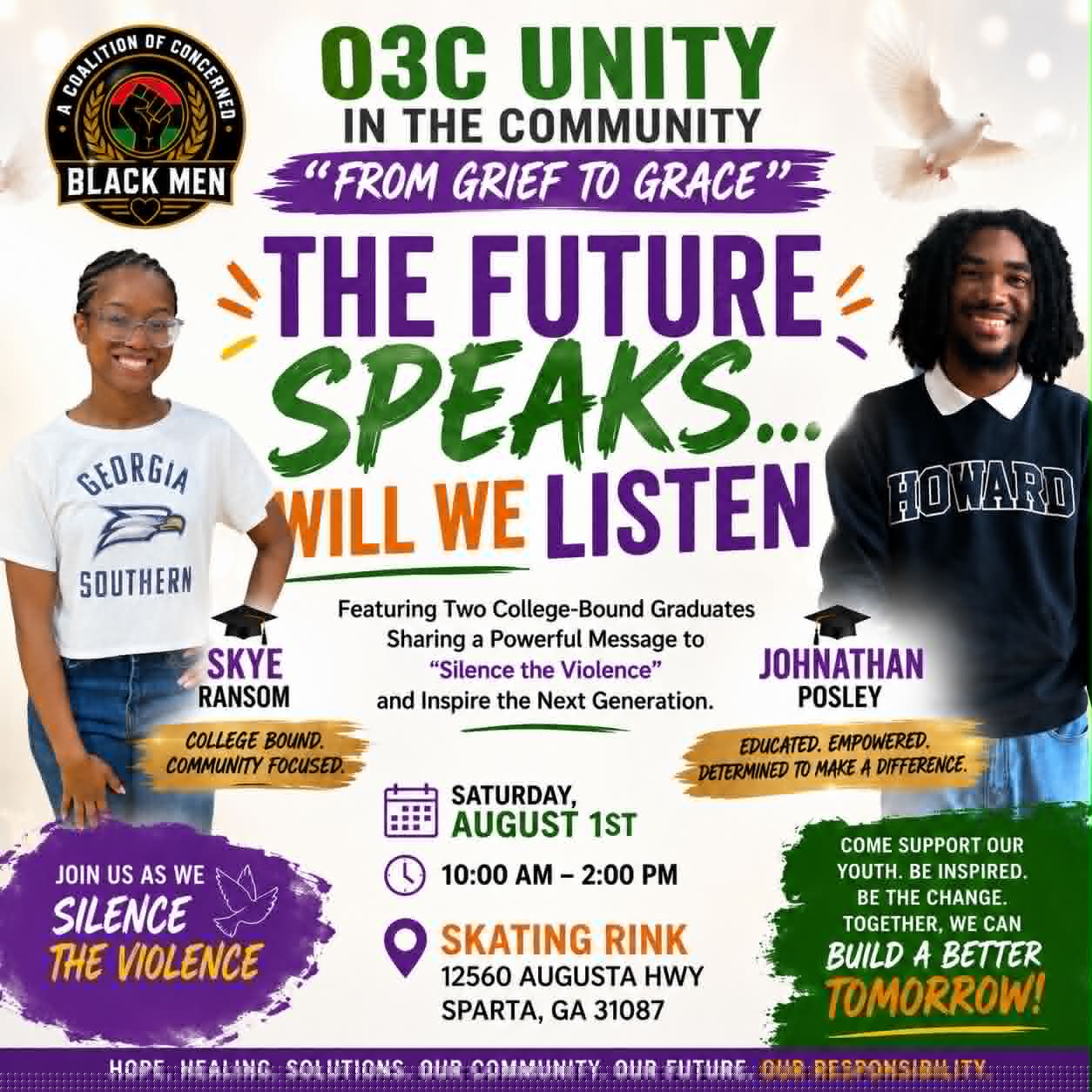 Sparta event offers support for families affected by violence