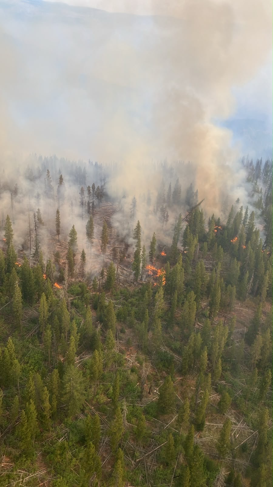 Evacuation order issued for 61 properties west of Merritt