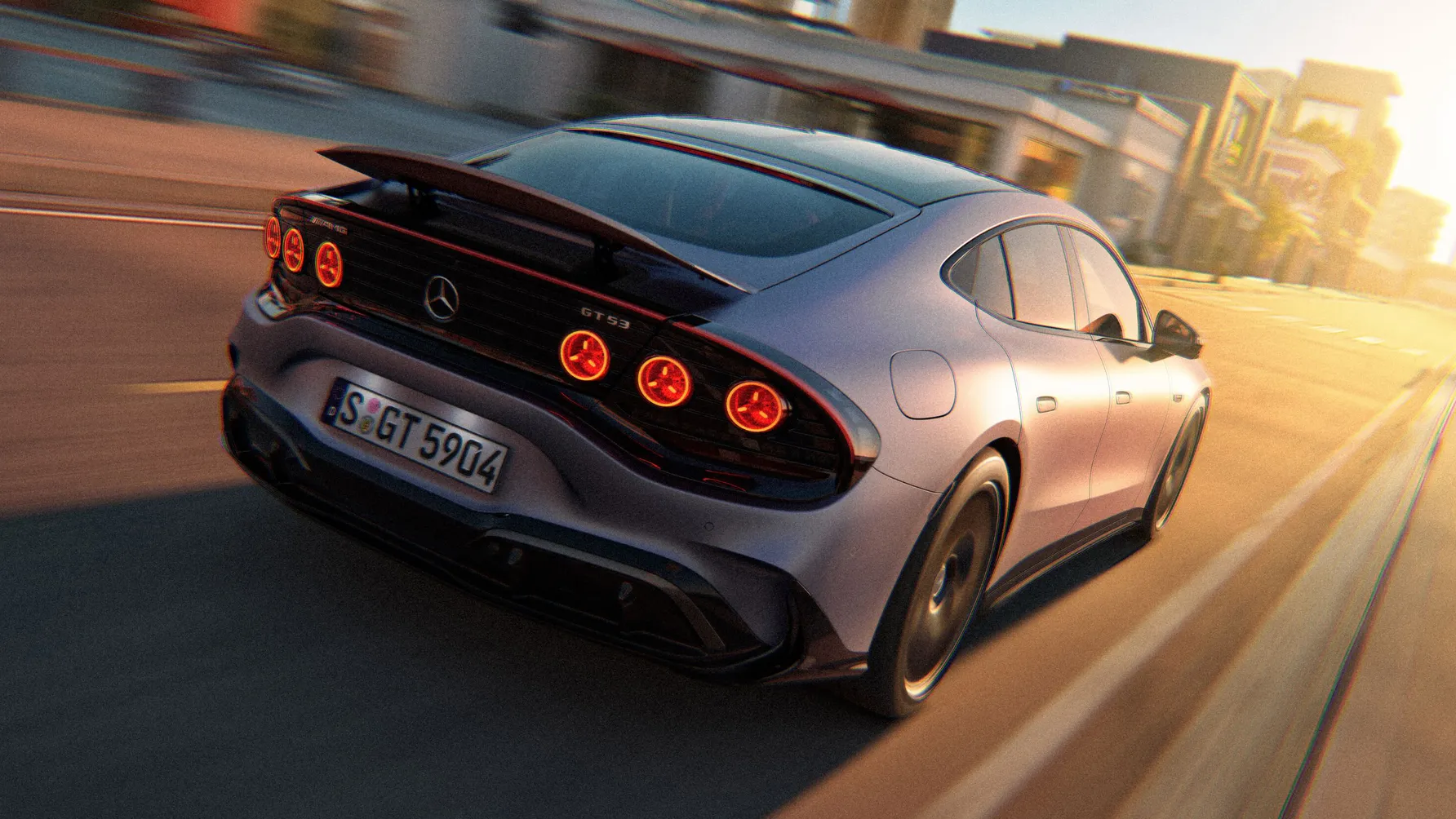 Goodbye V8, hello in-line-six: The new base-variant AMG GT 53 downsizes its fake engine noise