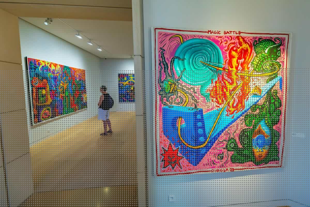 Art populaire, personnages décalés et tableaux inspirés du monde entier : l’atypique Hervé Di Rosa exposé à Cannes à La Malmaison